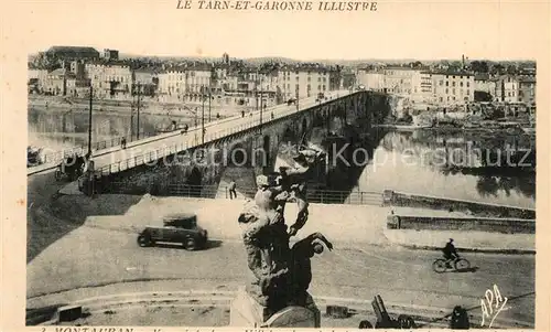 AK / Ansichtskarte Montauban_Tarn et Garonne Le Pont 