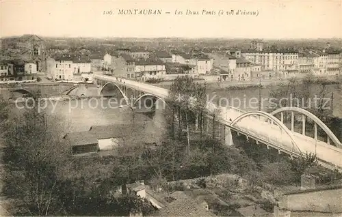 AK / Ansichtskarte Montauban_Tarn et Garonne Les Deux Ponts 