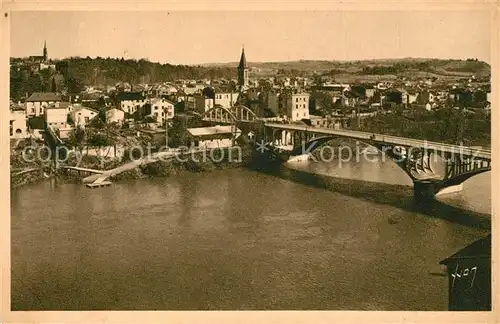 AK / Ansichtskarte Montauban_Tarn et Garonne Le Tarn et le Faubourg de Sapiac 