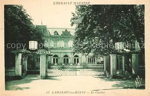 AK / Ansichtskarte Lamalou les Bains Le Casino Lamalou les Bains