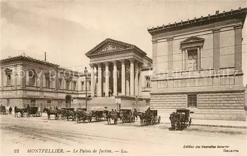 AK / Ansichtskarte Montpellier_Herault Le Palais de Justice Montpellier Herault