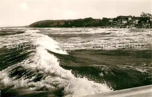 AK / Ansichtskarte Scharbeutz_Ostseebad Sturmflut Scharbeutz_Ostseebad