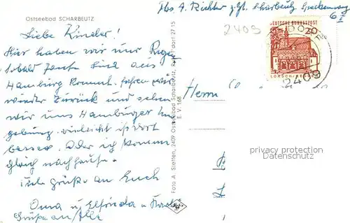 AK / Ansichtskarte Scharbeutz_Ostseebad Sturmflut Scharbeutz_Ostseebad