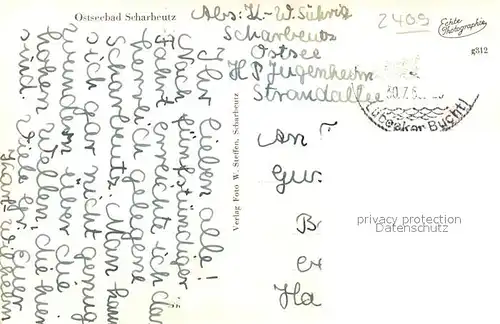 AK / Ansichtskarte Scharbeutz_Ostseebad Strand Scharbeutz_Ostseebad