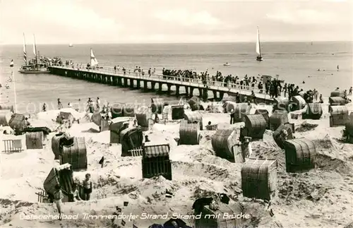 AK / Ansichtskarte Timmendorfer_Strand Seebruecke Timmendorfer_Strand