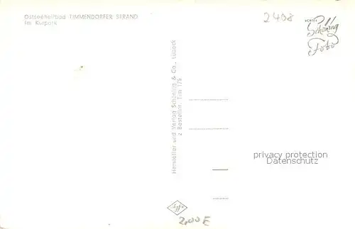AK / Ansichtskarte Timmendorfer_Strand Im Kurpark Schwanenteich Timmendorfer_Strand