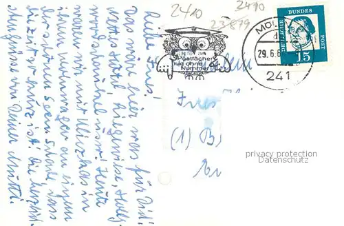 AK / Ansichtskarte Moelln_Lauenburg Am Muehlenteich Moelln_Lauenburg