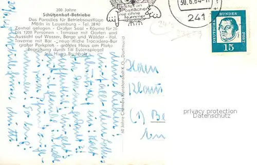 AK / Ansichtskarte Moelln_Lauenburg Kirche und Rathaus Moelln_Lauenburg