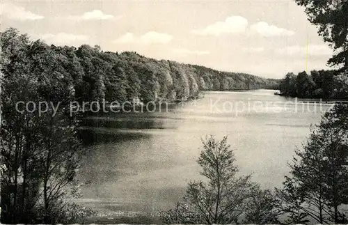 AK / Ansichtskarte Moelln_Lauenburg Schmalsee vom Kurhaus Waldhalle Moelln_Lauenburg