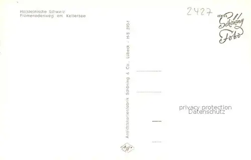 AK / Ansichtskarte Kellersee Promenade am See Kellersee