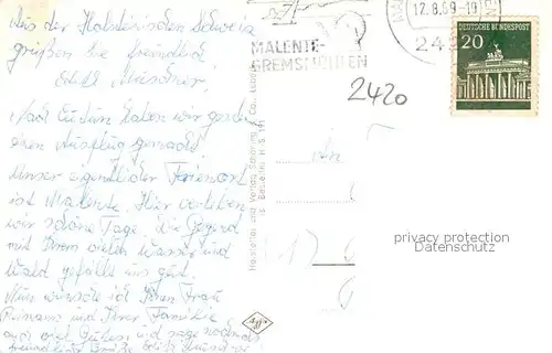 AK / Ansichtskarte Eutin Rosenstadt Eutin