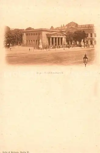 AK / Ansichtskarte Berlin Thorwache Neue Wache Berlin