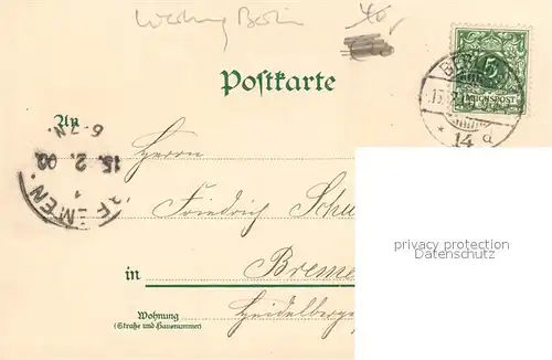 AK / Ansichtskarte Berlin Siegesallee Wrangelbrunnen Lessing Denkmal Wilhelm Emmer Pianoforte Berlin