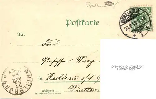 AK / Ansichtskarte Berlin Schloss Kaiser Wilhelm Bruecke Wilhelm der Grosse Spree Berlin