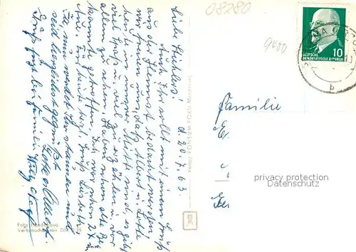 AK / Ansichtskarte Aue_Erzgebirge Panorama Krankenanstalten Muldental Blick zum Zeller Berg Stadion Otto Grotewohl Aue_Erzgebirge