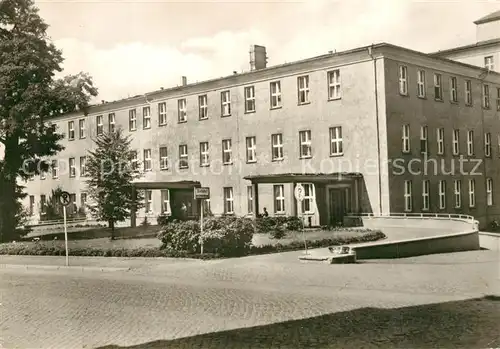 AK / Ansichtskarte Frankenberg_Sachsen Krankenhaus Frankenberg Sachsen