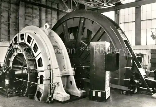 AK / Ansichtskarte Oelsnitz_Erzgebirge Bergbaumuseum Karl Liebknecht Schacht Turmfoerdermaschine Oelsnitz Erzgebirge