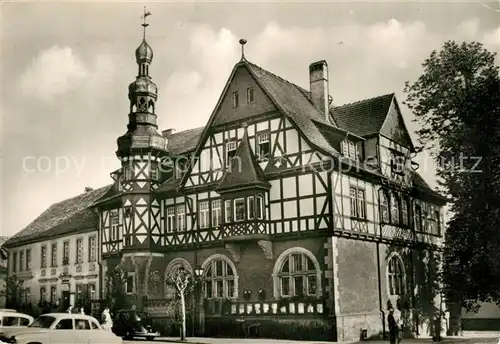 AK / Ansichtskarte Harzgerode Rathaus Harzgerode