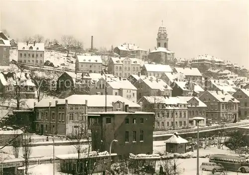 AK / Ansichtskarte Aue_Erzgebirge Blick zum Zeller Berg im Winter Aue_Erzgebirge