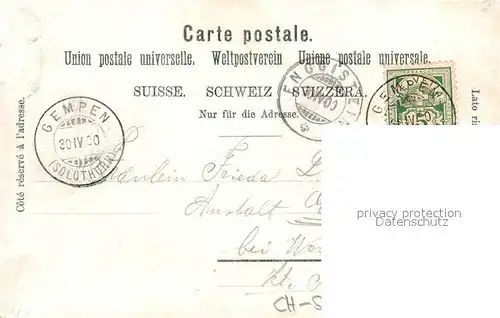 AK / Ansichtskarte Gempenfluh Schloss Angenstein Schloss Dornach Denkmal Dornach 1499 Birseck Gempenfluh