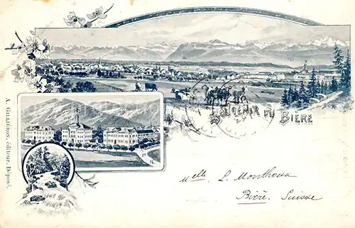 AK / Ansichtskarte Biere_VD Panorama Biere_VD