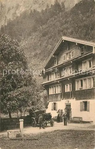 AK / Ansichtskarte Muotathal Gasthaus zum Hirschen Muotathal