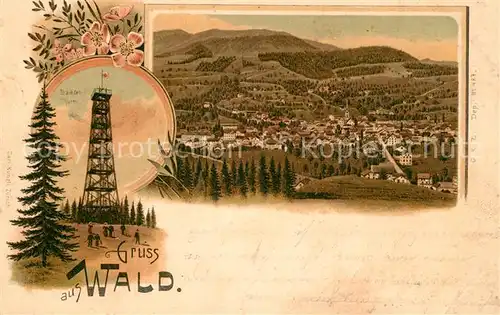 AK / Ansichtskarte Wald_ZH Panorama Aussichtsturm Wald_ZH