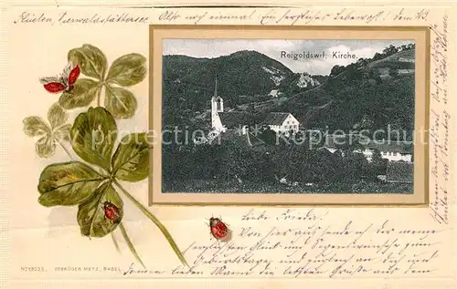 AK / Ansichtskarte Reigoldswil Kirche Kaefer Reigoldswil