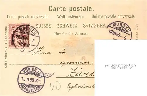 AK / Ansichtskarte Morges Arsenal Chateau Morges