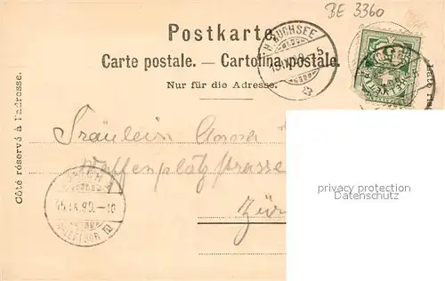 AK / Ansichtskarte Herzogenbuchsee Ortsansicht Kirche Kutsche Herzogenbuchsee