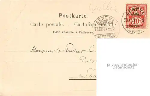 AK / Ansichtskarte Vex Poste des Mayens Vex