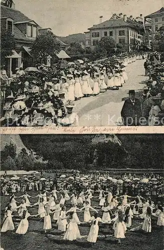 AK / Ansichtskarte Burgdorf_Bern Festumzug Burgdorf Bern