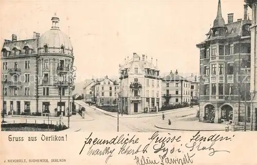 AK / Ansichtskarte Oerlikon_ZH Stadtpanorama Oerlikon ZH