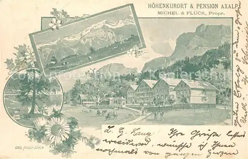 AK / Ansichtskarte Axalp_BE Panorama Axalp_BE