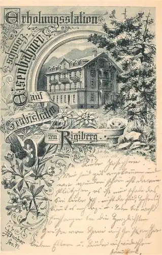 AK / Ansichtskarte Grubisbalm Erholungsstation Schweizerische Eisenbahner Grubisbalm