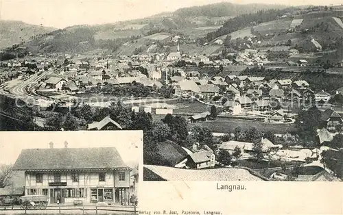 AK / Ansichtskarte Langnau_Emmental Panorama Langnau Emmental