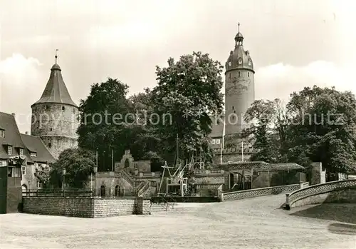 AK / Ansichtskarte Altenburg_Thueringen Freilichtbuehne im Schlosshof Altenburg Thueringen