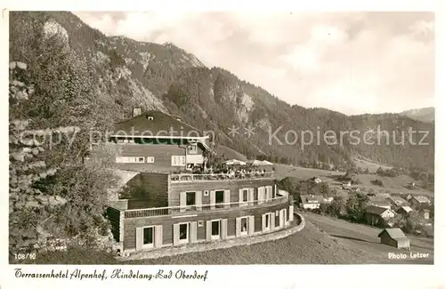 AK / Ansichtskarte Bad_Oberdorf Terrassenhotel Alpenhof Bad_Oberdorf