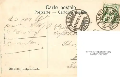 AK / Ansichtskarte Bern_BE Eidgenoessisches Turnfest Bern_BE