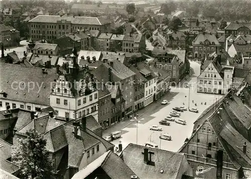 AK / Ansichtskarte Colditz Blick auf den Marktplatz Innenstadt Colditz
