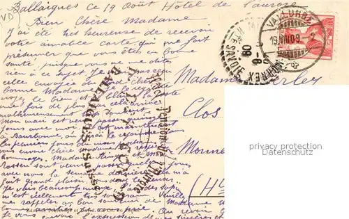 AK / Ansichtskarte Ballaigues Gorges de l Orbe Ballaigues