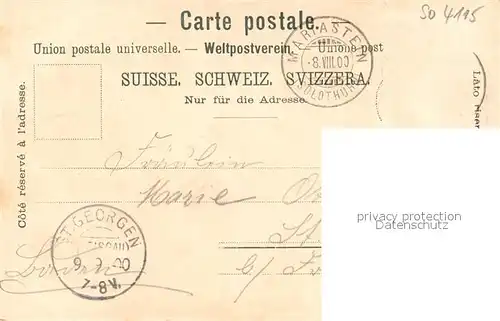 AK / Ansichtskarte Mariastein_SO Gasthof Pension zur Jura Mariastein_SO