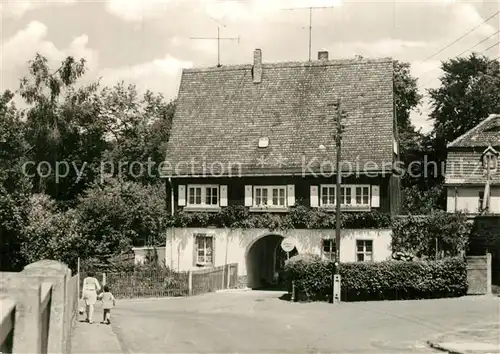 AK / Ansichtskarte Colditz Tiergartentor Colditz