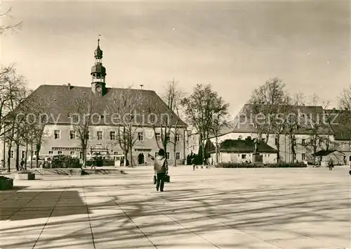 AK / Ansichtskarte Marienberg_Erzgebirge Markt Marienberg Erzgebirge