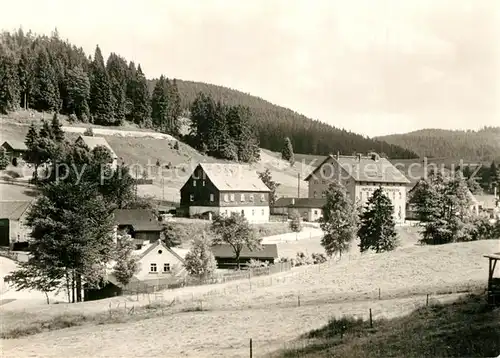 AK / Ansichtskarte Wildenthal_Eibenstock Teilansicht mit Hotel Wildenthal_Eibenstock