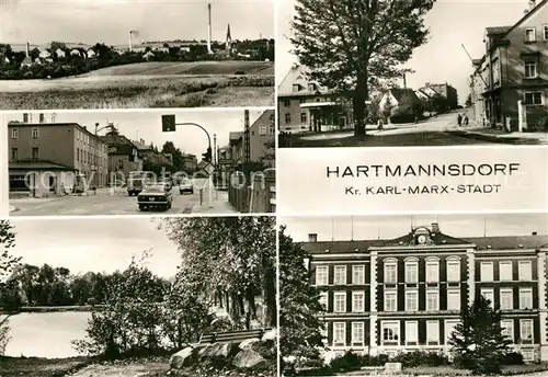 AK / Ansichtskarte Hartmannsdorf_Chemnitz Teilansichten 