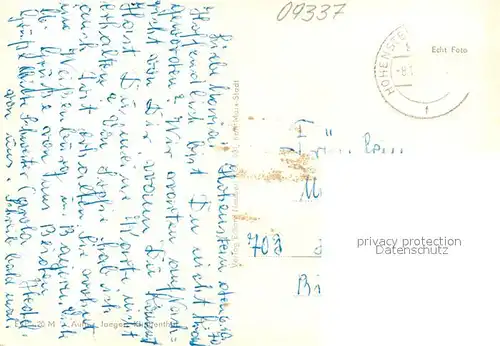 AK / Ansichtskarte Hohenstein Ernstthal Ernst Thaelmann Strasse Bahnhof Altmarkt Schubertstrasse Postamt Fritz Heckert Siedlung Hohenstein Ernstthal