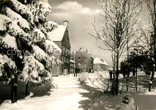 AK / Ansichtskarte Johanngeorgenstadt Neustadt Winterimpressionen Johanngeorgenstadt