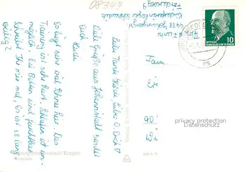 AK / Ansichtskarte Johanngeorgenstadt Neustadt Winterimpressionen Johanngeorgenstadt