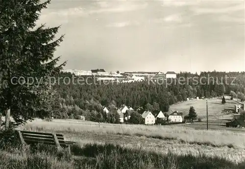 AK / Ansichtskarte Steinbach_Johanngeorgenstadt Panorama Erholungsort Steinbach